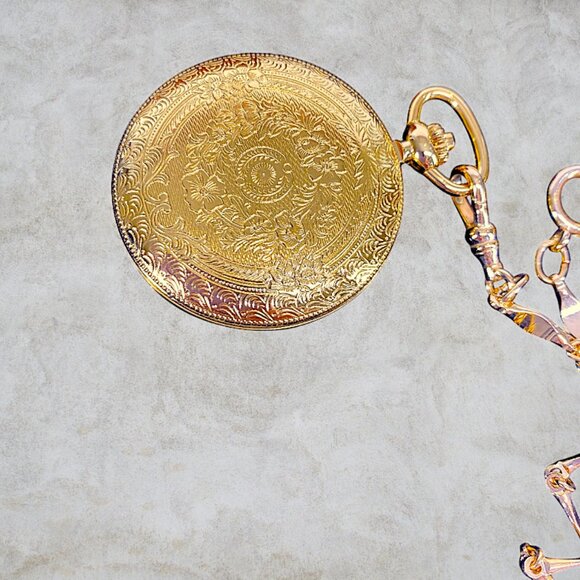 COLIBRI -- Swiss Quartz Pocket Watch/PenKnife, NOT WORKING, Wood Box, Never Used - Picture 6 of 16